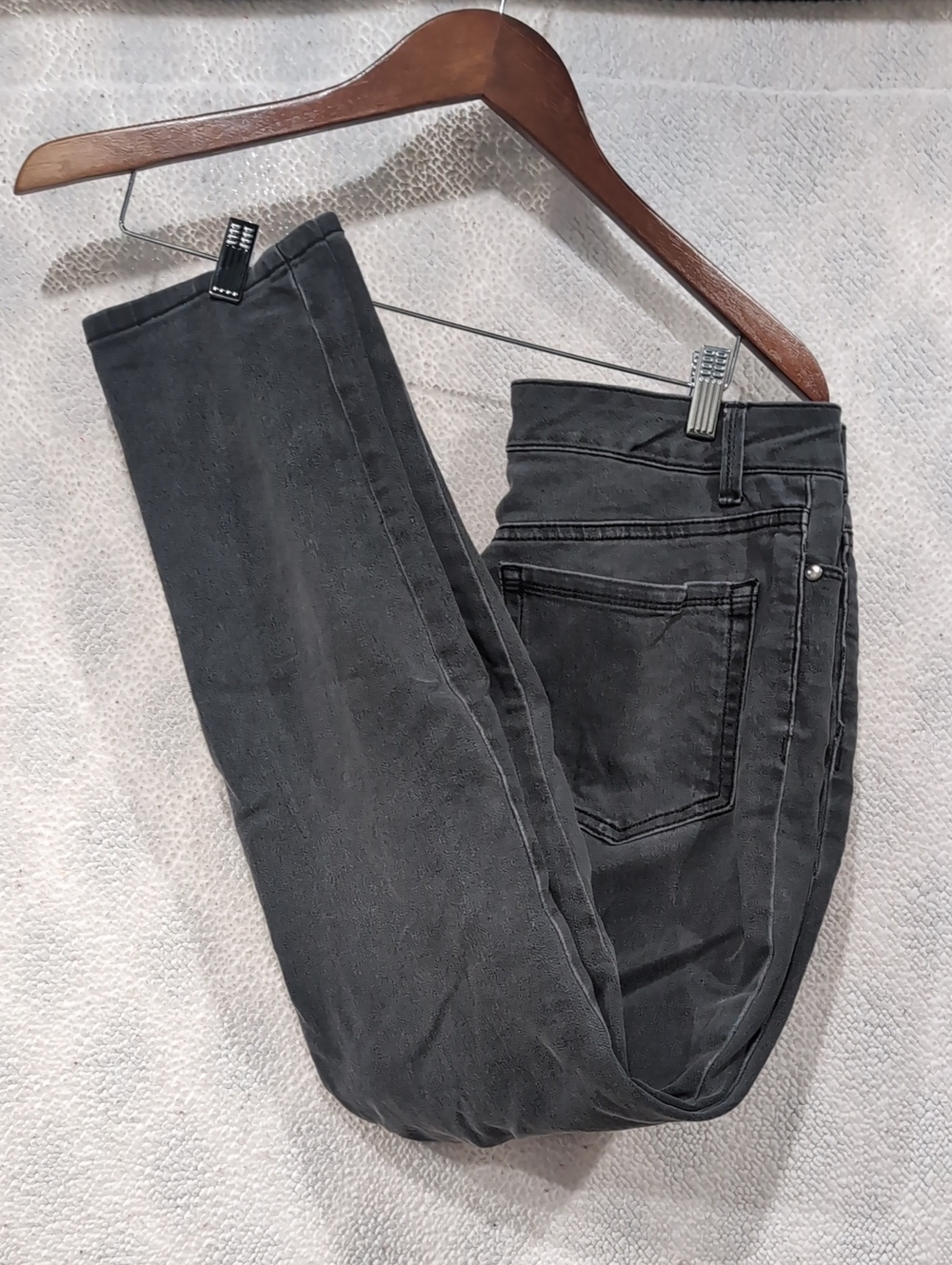 Charter Club Straight-Leg Jeans in Washed Black